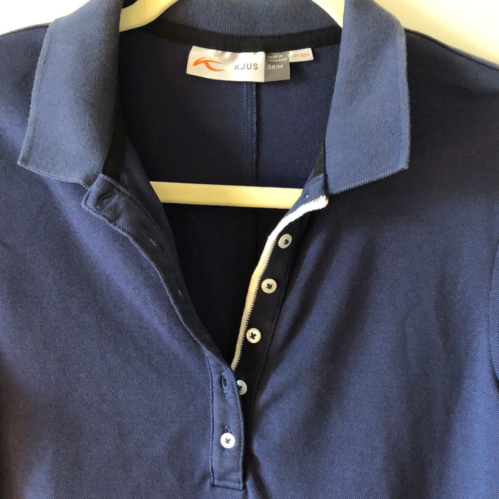Kjus Golf Shirt In Medium - Picture 3 of 4